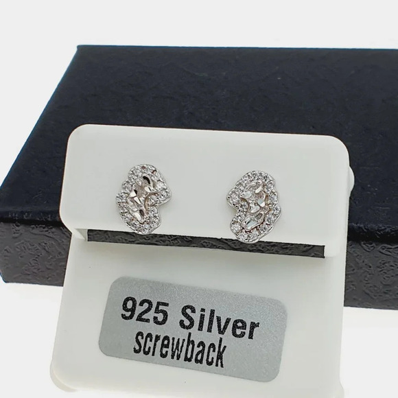 - 925 sterling silver luxury CZ earrings for women/girls, Best for  RJUS21… - Picture 7 of 11